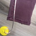 American Eagle Purple Distressed Straight Leg Ripped Pants Womens Skinny Jeans Photo 9