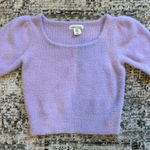 HAPPILY GREY Lavender Short Sleeve Knit Top Purple Size XS Photo 0