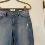 frame denim  Womens Le High Straight Jeans Distressed Size 28 Photo 3
