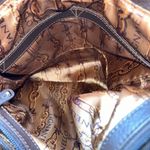 Tignanello Soft Italian Leather Three Part purse with Large Bag Charm and brande Red Photo 13