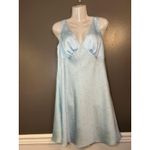 BP Dress Womens Medium Blue Floral Sleeveless V Neck A Line Summer Casual Photo 1