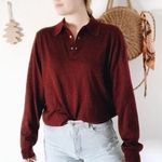 Urban Outfitters Vintage Maroon Sweater Photo 0