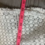 INA  I:na embroidered lace cut out shoulder dress white tan sz m Photo 2