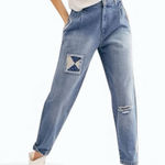 We The Free Down To Earth Patchwork Jeans Size 28 Photo 0