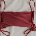 Drawstring Bikini Top Red Size XL Photo 1