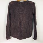 Rubbish Heathered Purple Blue Cable Knit Sweater Sz Small Photo 5