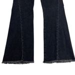 Pilcro and the Letterpress High-Rise Flare Seamed Leg Black Jeans Size 26 Photo 2