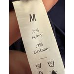 Athletic Dress Unbranded Size Medium Back Cut Out Navy Spaghetti Strap Tank Blue Photo 2