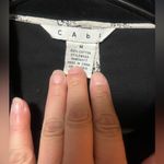 CAbi  Black Velour Blazer Photo 2