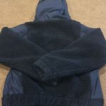 Peloton  Women’s Navy Blue Zip-up Hooded Fleece Jacket - Size S Photo 6