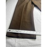 Alfred Dunner  Pant Womens 16W Brown Pull On Elastic Waist Pant Pockets Stretch Photo 3