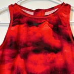 Nike Women's  High Neck Zipper Black Red Black Swimsuit Size 6 EUC #2495 Photo 2