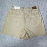 American Eagle  Highest Rise Mom Shorts Khaki Frayed Distressed Casual 6 NWT Photo 11