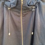 Vera Wang Simply  women's medium black coat, pit to pit 25", length 25" Photo 1