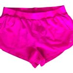 Gap FIT Pink Athletic Shorts with Curved Hem Photo 0
