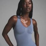 SKIMS NWOT Seamless Sculpt Tank Top Sz Medium Color Steel Blue Photo 0