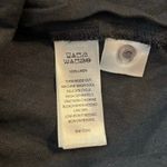 Sigrid Olsen  Size L 100% Linen Button Front Tunic Top Blouse Swim Coverup Black Photo 4