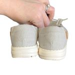 Hey Dude - Wendy Chambray Light Grey Slip On Casual Shoes Sz 7 Photo 5