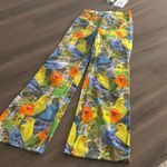 Loewe NWT Parrots mid-rise wide-leg jeans Photo 6