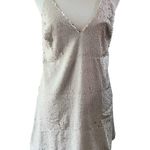 Etophe studios Cream Sequin Mini Dress Size Small Dance Party Mocha Cream Photo 0