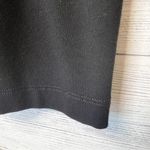 Eileen Fisher Black Viscose Stretch Tunic Dress Medium Photo 2