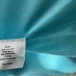 Talbots Long Sleeve Teal Textured Wool Blazer Photo 8