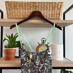 Lululemon Athletica Printed Tank Built in Sports Bra Work Out Tank, 8 Photo 1