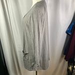 Blu Pepper  Women's Gray Ribbed Knit‎ Cardigan Long Sleeve Pockets Size M Photo 8