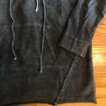 POL  Distressed Gray Oversized Hooded Sweatshirt S Photo 2