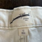 Universal Threads Women's High-Rise Cropped Vintage Wide Leg Jeans - Universal Thread White 12 Photo 9