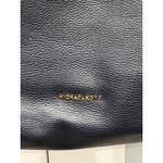 Michael Kors  Navy Blue Chain Shoulder Tote Bag Gold Accents Photo 1