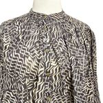 Anthropologie Relaxed Abstract Batwing Blouse Top Effortless Classic size XS Photo 3