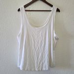 Soma  Cool Nights Shelf Bra Ribbed Tank Brami XXL White Photo 1