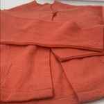 Kate Hill  Vibrant Orange Cardigan Sweater Photo 13