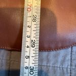 Forever 21 Tan Faux Leather Blazer Photo 7