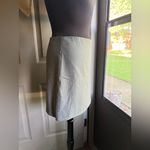 Aritzia Wilfred Classic high-rise twill A-line mini skirt, size 10 Photo 4