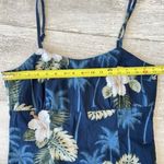 Vintage Hawaiian Tropical Mini Dress Medium Spaghetti Strap Floral Vacation White Photo 4