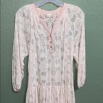 Altar'd State Lace Floral Semi Sheer Dress Cottagecore Farmhouse Photo 2