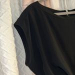 Eliza J  Size 10 Black Ribbon Belted Jumper Photo 3