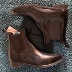 Black Chelsea Rain Boots Size 7 Photo 0