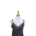 NOT SOLD!!!! Perfectform Vintage Lace Trim camisole Blouse Black Size M Whimsy Size M Photo 5
