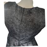 Cecico - Fit and Flare silver jeweled dress Photo 3