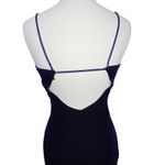 Jump  90s Y2K Maxi Dress 5-6 Purple Velvet Beaded Strappy Evening Gown Whimsygoth Photo 7