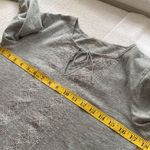 Ashley Judd blouse pullover long sleeve embroidered keyhole with tie size small Photo 4