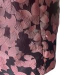 Donna Karan Women's 4 Asymmetrical Pink Floral Pencil Sheath Dress Office Formal Photo 3