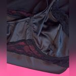 Forplay Satin and Lace Black Bralette Size M Photo 6