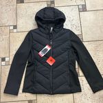 DKNY NWT  women puffer Jacket with hoodie Photo 0