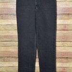 Vintage Rockies Slim Ladies Black Denim Straight Leg Jeans Size 28/7 Long Retro Photo 0