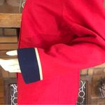 VINTAGE NORTON MCNAUGHTON RED, GOLD & BLUE MILITARY THEME WOOL BLAZER (10) Red Photo 7