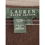 Ralph Lauren Lauren  Women's XL Paisley Print Crewneck Sweater Silk Cashmere Photo 4